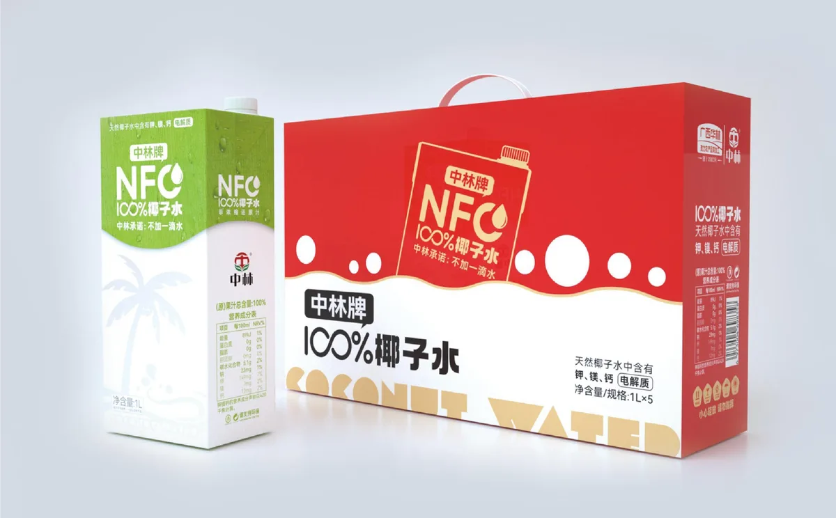 NFC 100%椰子水 1L利乐装